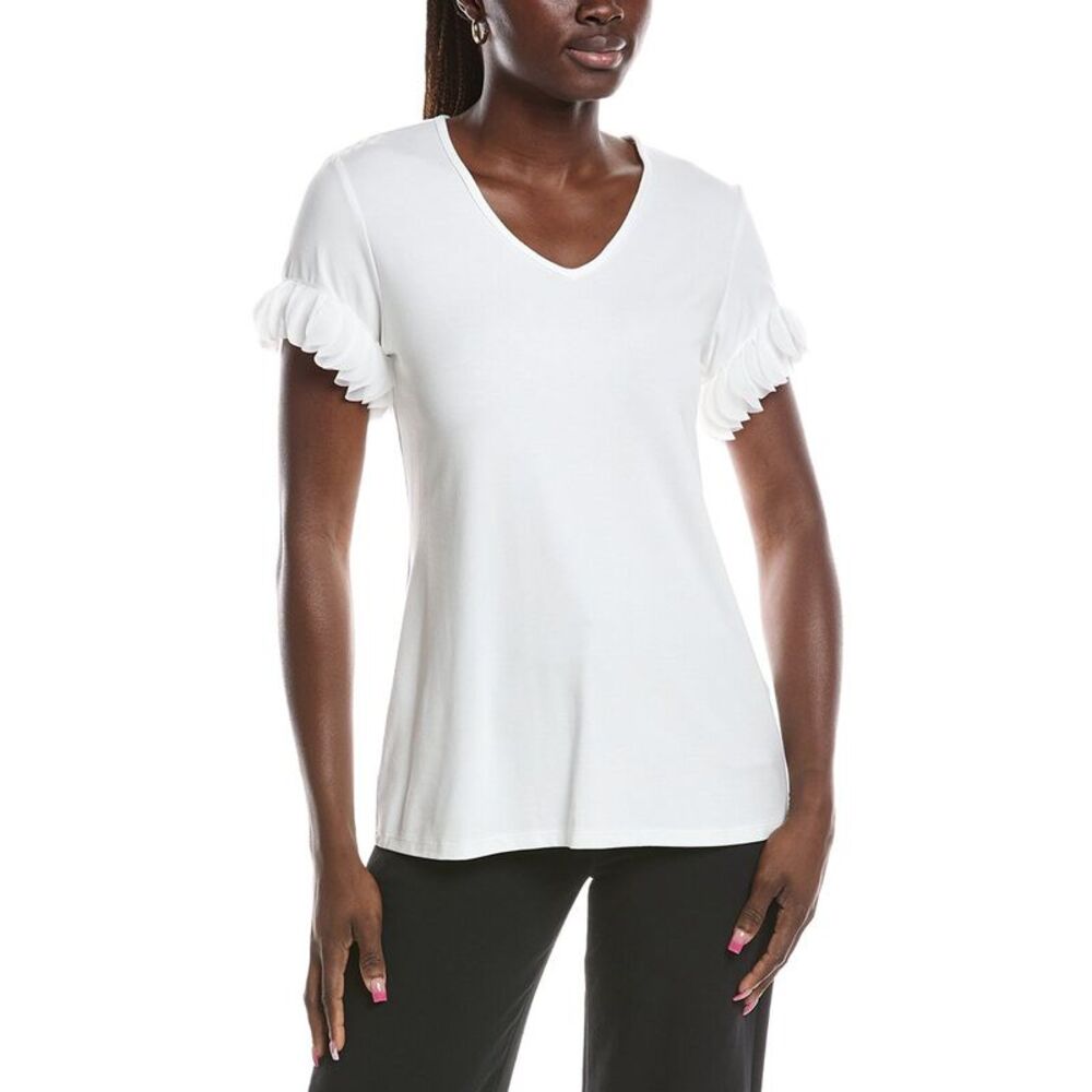 Joseph Ribkoff Womens  Blouse, White